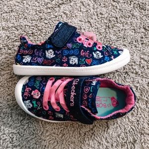 Sketchers Lil’ Bobs Shoes Girl Size 10T